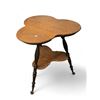 Image 4 : Vintage Carved Wood Parlour Table With Claw And Glass Ball Feet