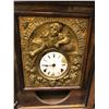Image 2 : Vintage Clock With Brass Embossed Wine Maker Scene