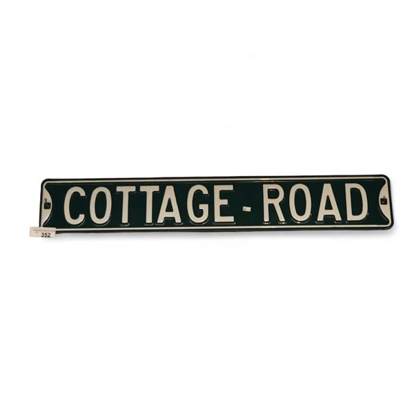 Cottage Road Sign