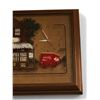 Image 3 : Framed Reversed Glass Painted Coca Cola General Store Clock