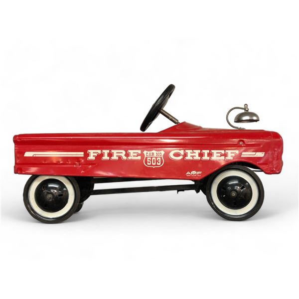 Vintage Amf Fire Chief 503 Pedal Car