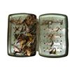 Image 1 : Case Full Of Vintage Hand Tied Fishing Hooks