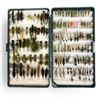 Image 1 : Case Full Of Vintage Hand Tied Fishing Hooks