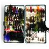 Image 1 : Case Full Of Vintage Hand Tied Fishing Hooks