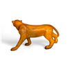 Image 2 : Wood Carved Polished Lioness