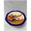 Image 1 : Early Czechoslovakian Desert Scene Cake Stand