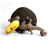 Image 3 : Vintage Penn Fishing Reel Model # 285 With Yellow Bakelite Handle
