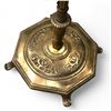 Image 3 : Vintage Brass Bridge Lamp With Shade