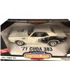 Image 2 : 1:18 Die Cast Ertl Collectors Edition American Muscle 1971 Cuda 383 In Box