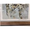 Image 2 : Framed Robert Bateman Print Of Owl #304/950 Signed In Pencil By Robert Bateman