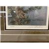 Image 2 : Framed Robert Bateman Print #861/1500 Signed In Pencil By Robert Bateman And Glass Signed By Robert 