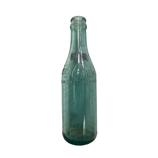 Early Straight Sided Coca Cola Bottle