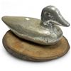 Image 2 : Aluminum Duck Sculpture On Wood