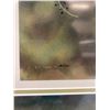 Image 2 : Framed Print Of Bird Signed By Artist