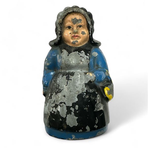 Vintage Metal Lady Bank