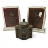 Image 1 : 3 Vintage Coin Banks, Knights Insurance And Bank Building