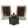 Image 2 : 3 Vintage Coin Banks, Knights Insurance And Bank Building