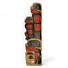 Image 1 : Hand Carved And Painted First Nations Eagle Plaque , Signed R.Krawchuk