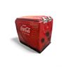 Image 3 : Vintage Coca Cola Cooler With Light In Bottom And Coca Cola Tin