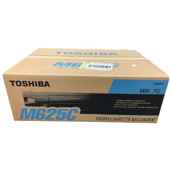 Toshiba Vcr In Original Box Model # M625C