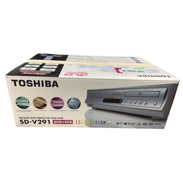 Toshiba DVD And Vcr Player In Original Box Model # Sd-V291