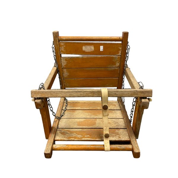 Vintage Wooden Childs Swing
