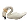 Image 1 : Hand Carved And Painted Stanstead Collection Swan Decoy Signed Laura