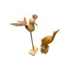 Image 2 : Assorted Collectible Birds, Duck, Hand Carved Seagull, Metal Craft Pelican, Etc..