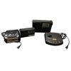 Image 1 : 3 Vintage Radios And Type Rewinder, Panasonic, Radio Shack, Sylvania, And Optex