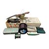 Image 1 : Box Full Of Fishing Equipment, Plastic Bird, Etc..