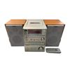 Image 1 : Vintage Sony Compact Disc Deck Receiver Model # Hcdep707, With Speakers