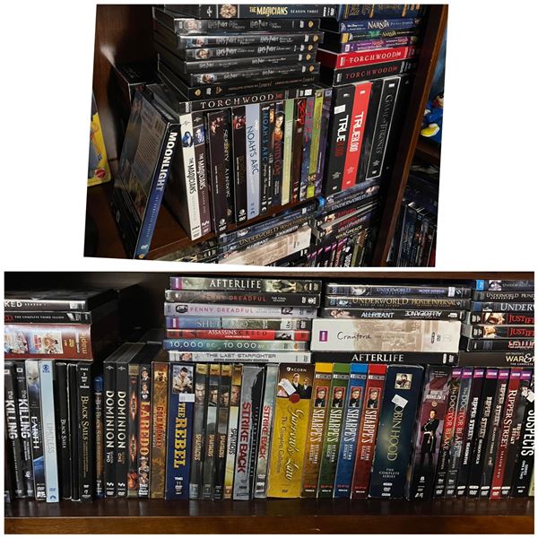 Large Assortment Of DVDs