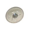Image 2 : Vintage Frosted Off White Glass Ceiling Light Shade
