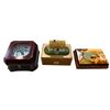 Image 2 : 4 Musical Jewelry Boxes And Musical Santa Snow Globe