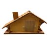 Image 2 : Wooden Log Cabin Clock