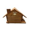 Image 2 : Wooden Log Cabin Clock