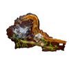 Image 1 : Australian Live Edge Clock With Koala Painting