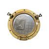 Image 1 : Vintage Brass Porthole Mirror
