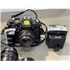 Image 2 : Vintage Camera Bag Full Of Cameras, Lenses, Camera Accessories, Etc.. , Chinon