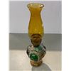 Image 2 : Vintage Multicolored Oil Lamp With Amber Flute