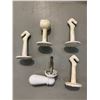 Image 2 : Vintage Bathroom Hardware, Soap Holder, Hooks, Handles, Candle Holders, Etc..
