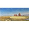 Image 2 : Framed Painting On Canvas Prairie Scene By Dan Reid