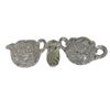 Image 1 : Cut Glass Bowl And Creamer With Glass Owl In Box