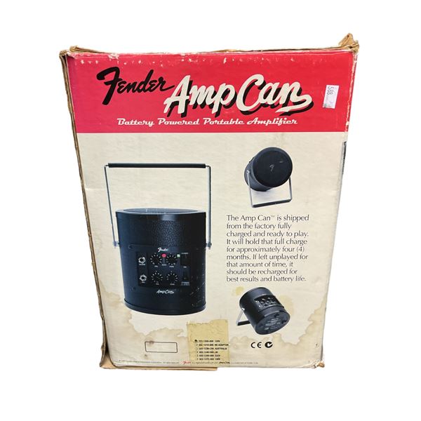 Vintage Fender Amp Can In Original Box