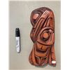 Image 2 : Hand Carved First Nations Raven Plaque By Jackson Robertson
