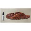 Image 2 : Hand Carved First Nations Raven Plaque By Jackson Robertson