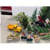 Image 2 : Box Full Of Christmas Greenery And Truck Etc..