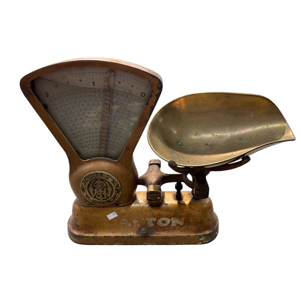 Vintage Dayton Brass General Store Scale
