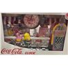 Image 2 : Coca Cola Horloge Ice Cream Parlor Clock In Original Box