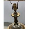 Image 3 : Large Table Lamp With Floral Motif